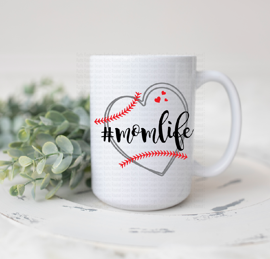 Baseball Mom coffee mug