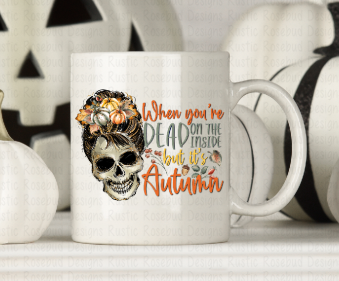 I Love Fall Mug Funny