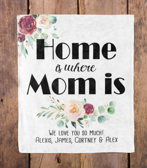 Mother's Day Blanket Gift for Mom