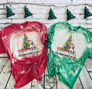 Santa Baby Slip a Shorty under the tree Christmas shirt