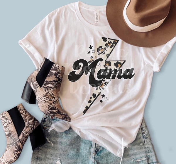 Mama + Mini boho leopard lightening set